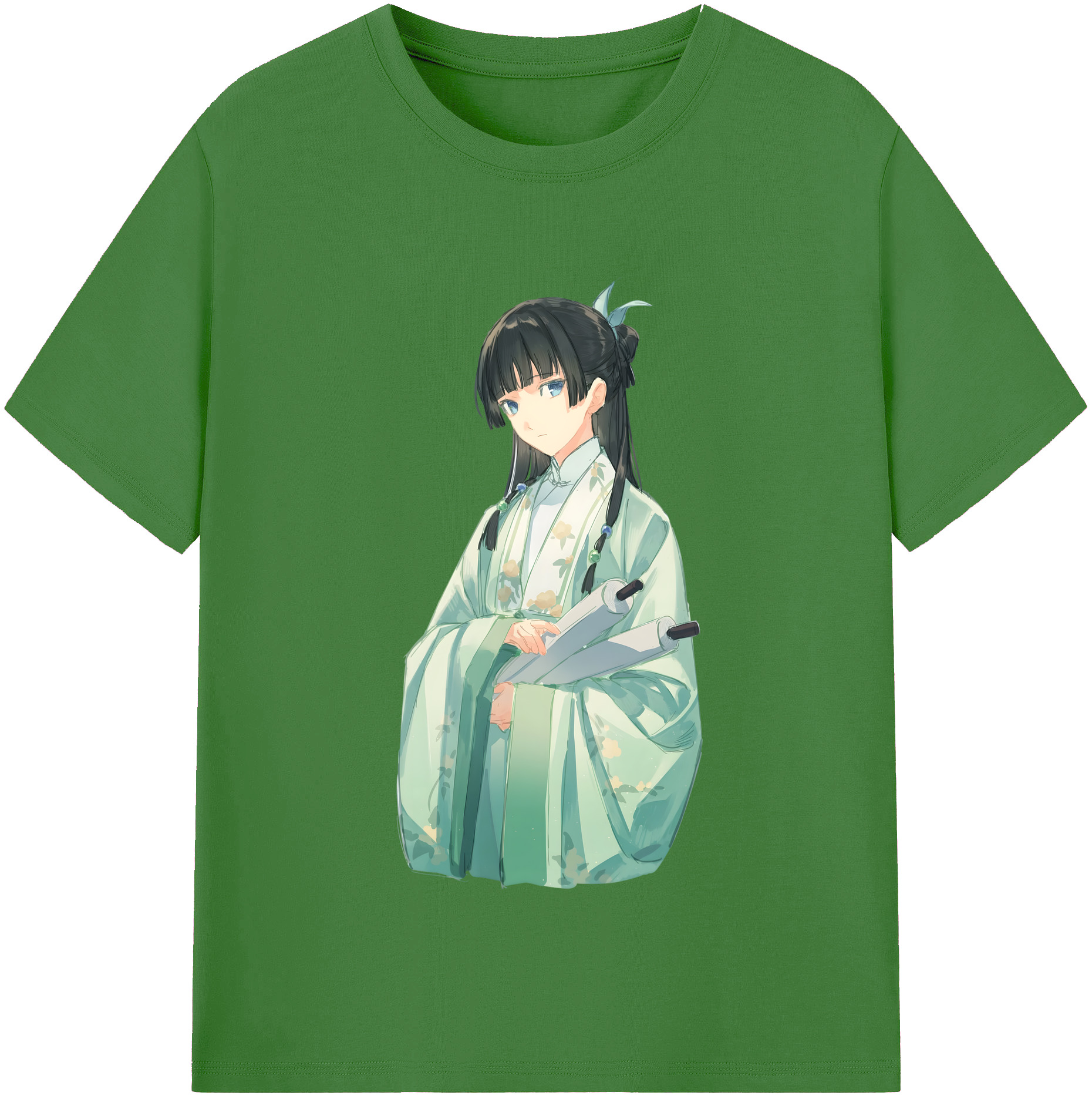 （画像用） 薬屋のひとりごと The Apothecary Diaries レディースカジュアルプリントTシャツ（綿100％）